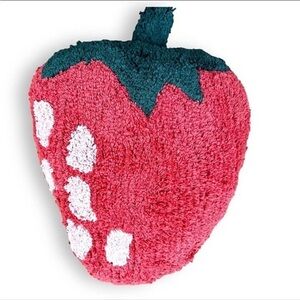 Target Strawberry Tufted Woven Heart Shaped Throw Pillow - Room Essentia…